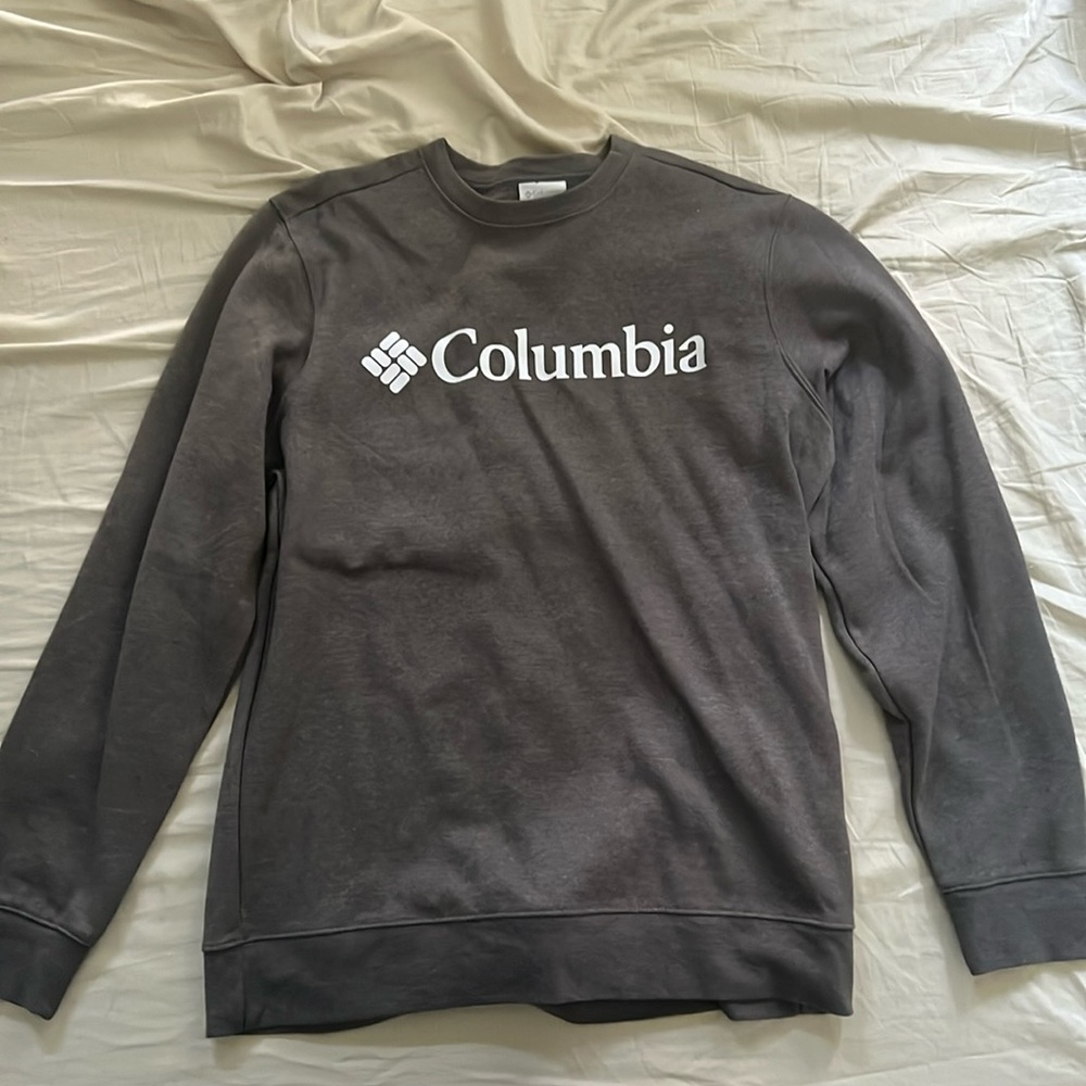 Columbia Fleece lined Sweater, Medium